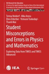 book Student Misconceptions and Errors in Physics and Mathematics: Exploring Data from TIMSS and TIMSS Advanced