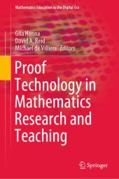 book Proof Technology in Mathematics Research and Teaching 