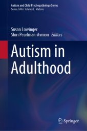 book Autism in Adulthood