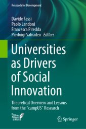 book Universities as Drivers of Social Innovation: Theoretical Overview and Lessons from the "campUS" Research