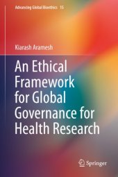 book An Ethical Framework for Global Governance for Health Research