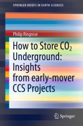 book How to Store CO2 Underground: Insights from early-mover CCS Projects