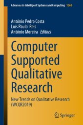 book Computer Supported Qualitative Research: New Trends on Qualitative Research (WCQR2019)