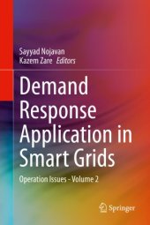 book Demand Response Application in Smart Grids: Operation Issues - Volume 2