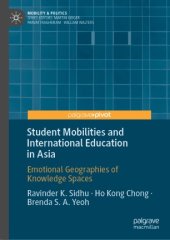 book Student Mobilities and International Education in Asia: Emotional Geographies of Knowledge Spaces