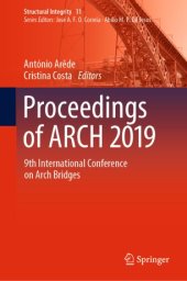 book Proceedings of ARCH 2019: 9th International Conference on Arch Bridges