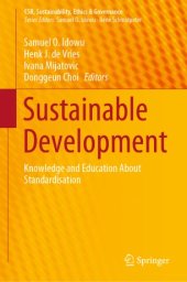 book Sustainable Development: Knowledge and Education About Standardisation