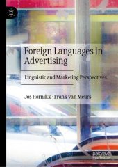 book Foreign Languages in Advertising: Linguistic and Marketing Perspectives