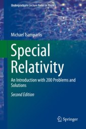 book Special Relativity: An Introduction with 200 Problems and Solutions