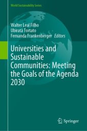 book Universities and Sustainable Communities: Meeting the Goals of the Agenda 2030