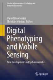 book Digital Phenotyping and Mobile Sensing: New Developments in Psychoinformatics