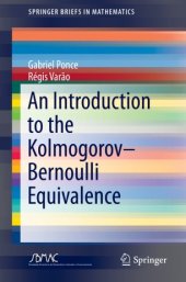 book An Introduction to the Kolmogorov–Bernoulli Equivalence