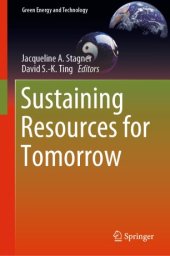 book Sustaining Resources for Tomorrow