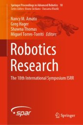 book Robotics Research: The 18th International Symposium ISRR