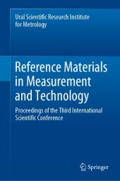 book Reference Materials in Measurement and Technology: Proceedings of the Third International Scientific Conference