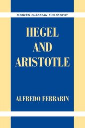 book Hegel and Aristotle