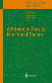 book A primer in density functional theory