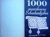 book 1000 auserlesene Schachaufgaben