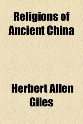 book Religions of Ancient China