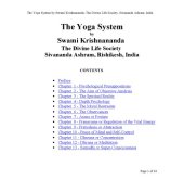 book Yoga - The Yoga System