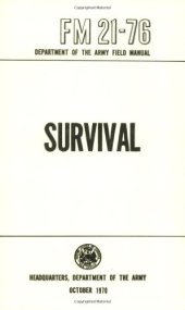 book US Army Survival Manual: FM 21-76 