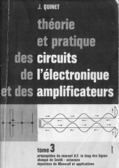 book Theorie et pratique electronique et amplificateur. lignes electriq, eq de maxwell