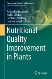 book Nutritional Quality Improvement in Plants