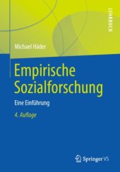 book Empirische Sozialforschung: Eine Einführung