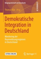 book Demokratische Integration in Deutschland: Monitoring der Raumordnungsregionen in Deutschland