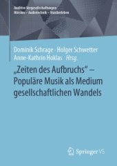 book "Zeiten des Aufbruchs" - Populäre Musik als Medium gesellschaftlichen Wandels