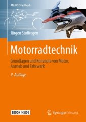 book Motorradtechnik: Grundlagen und Konzepte von Motor, Antrieb und Fahrwerk