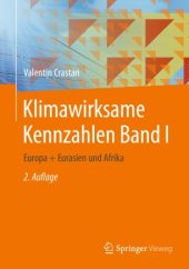 book Klimawirksame Kennzahlen Band I: Europa + Eurasien und Afrika