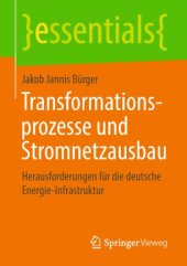 book Transformationsprozesse und Stromnetzausbau: Herausforderungen für die deutsche Energie-Infrastruktur