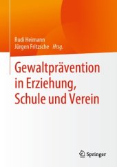 book Gewaltprävention in Erziehung, Schule und Verein