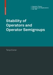 book Stability of Operators and Operator Semigroups