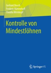 book Kontrolle von Mindestlöhnen