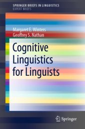 book Cognitive Linguistics for Linguists 