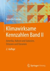 book Klimawirksame Kennzahlen Band II: Amerika, Nahost und Südasien, Ostasien und Ozeanien