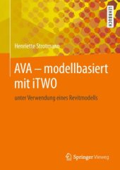 book AVA – modellbasiert mit iTWO: unter Verwendung eines Revitmodells