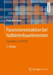 book Parameterextraktion bei Halbleiterbauelementen: Simulation mit PSPICE