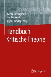 book Handbuch Kritische Theorie