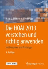 book Die HOAI 2013 verstehen und richtig anwenden: mit Beispielen und Praxistipps