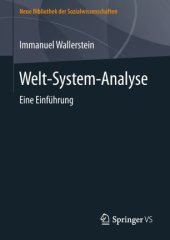 book Welt-System-Analyse: Eine Einführung