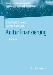 book Kulturfinanzierung