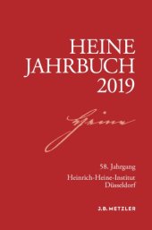 book Heine-Jahrbuch 2019