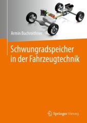 book Schwungradspeicher in der Fahrzeugtechnik