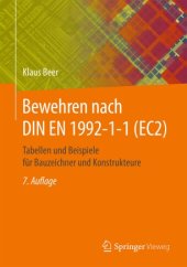 book Bewehren nach DIN EN 1992-1-1 (EC2): Tabellen und Beispiele für Bauzeichner und Konstrukteure