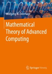 book Mathematical Theory of Advanced Computing