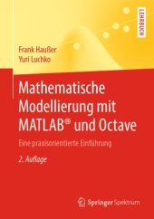 book Mathematische Modellierung mit MATLAB® und Octave: Eine praxisorientierte Einführung