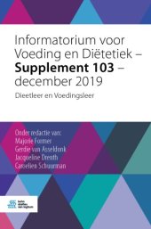 book Informatorium voor Voeding en Diëtetiek – Supplement 103 – december 2019: Dieetleer en Voedingsleer